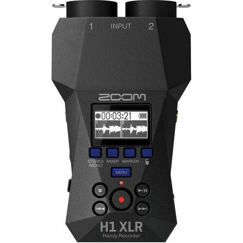 Zoom H1 XLR Digital Handy Recorder (Siyah) 1