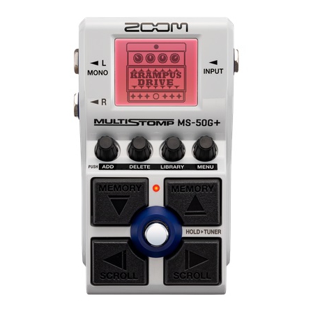 Zoom MS-50G+ MultiStomp Multi-Efekt Pedalı 1