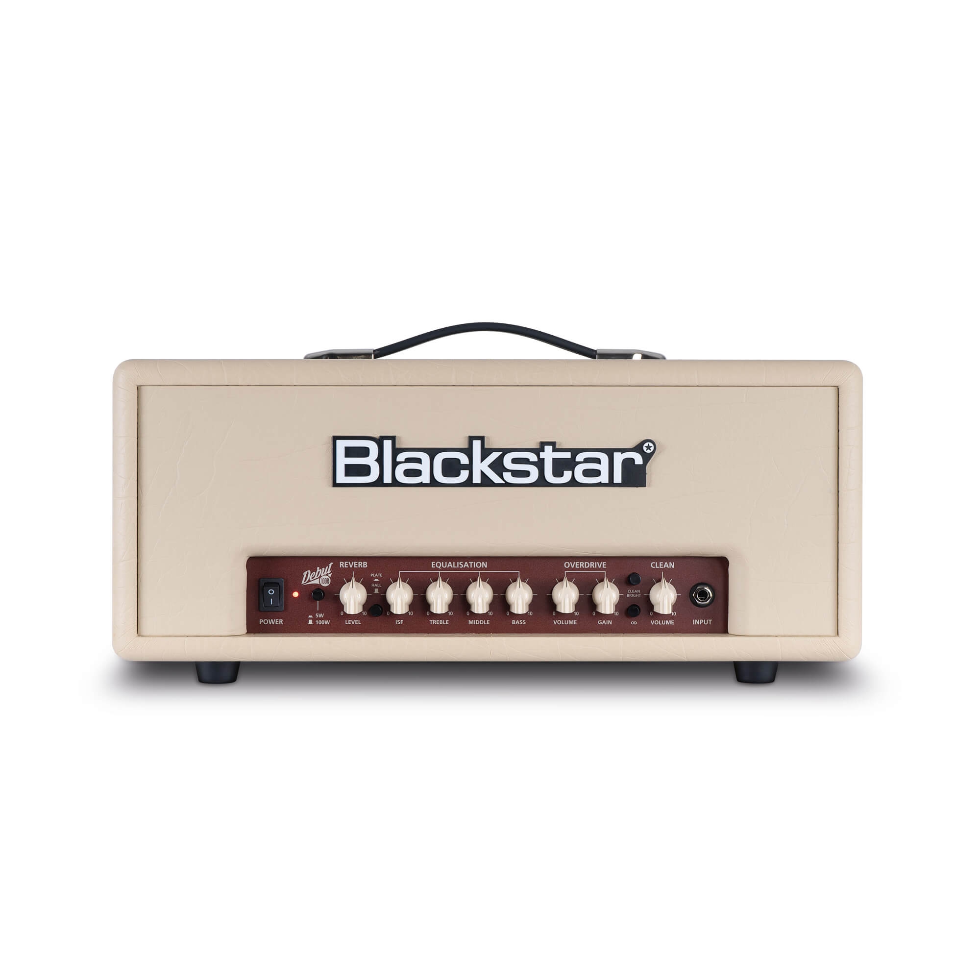 Blackstar Debut 100R 100-Watt Head Amfi (Cream) 1