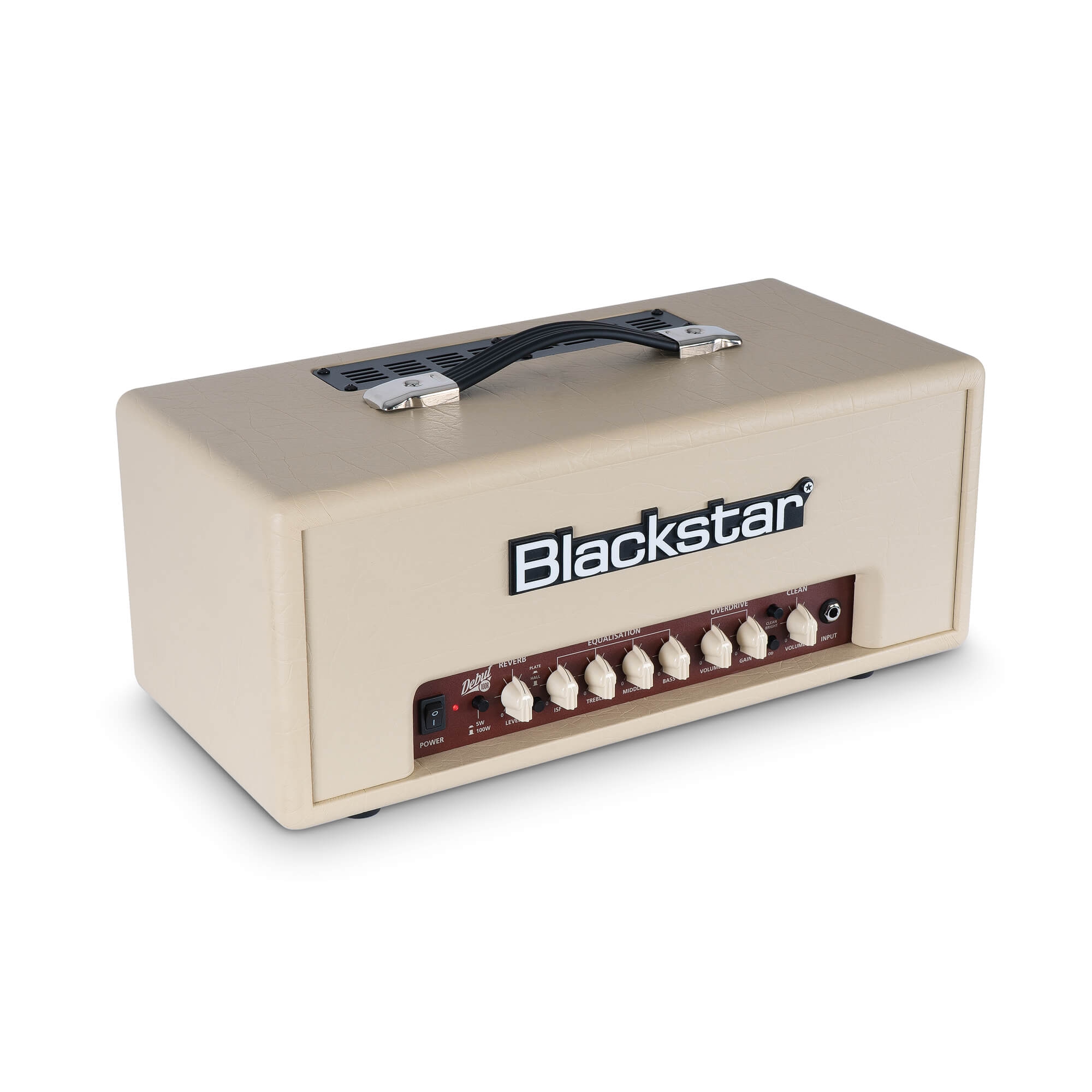 Blackstar Debut 100R 100-Watt Head Amfi (Cream) 3