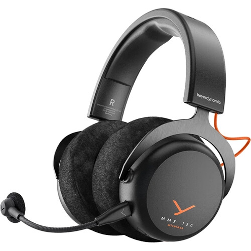 Beyerdynamic MMX 150 Wireless Black Oyuncular için Çıkabilir Mikrofonlu Kablosuz Headset 1