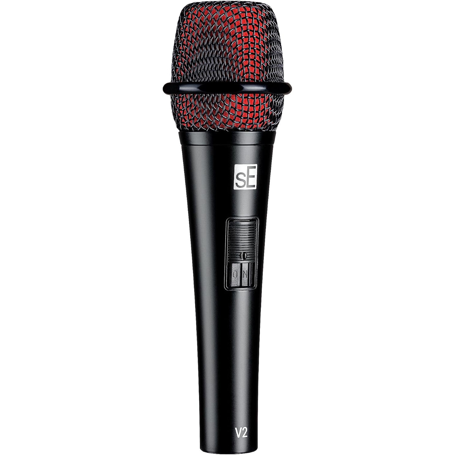 sE Electronics V2 Switch Cardioid Dynamic Handheld Vocal Mikrofonu (Siyah) 2