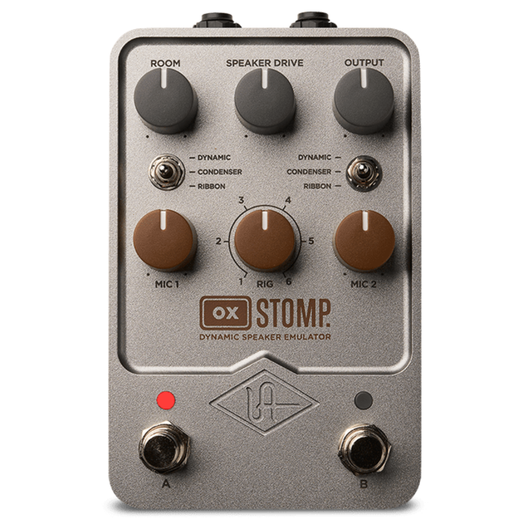 Universal Audio UAFX OX Stomp Dynamic Speaker Emulator 1
