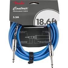 Fender Contour Serisi 5,5m Lake Placid Blue Enstrüman Kablosu 1