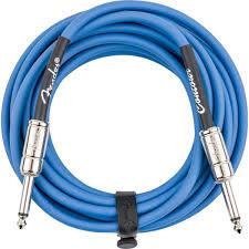 Fender Contour Serisi 5,5m Lake Placid Blue Enstrüman Kablosu 2