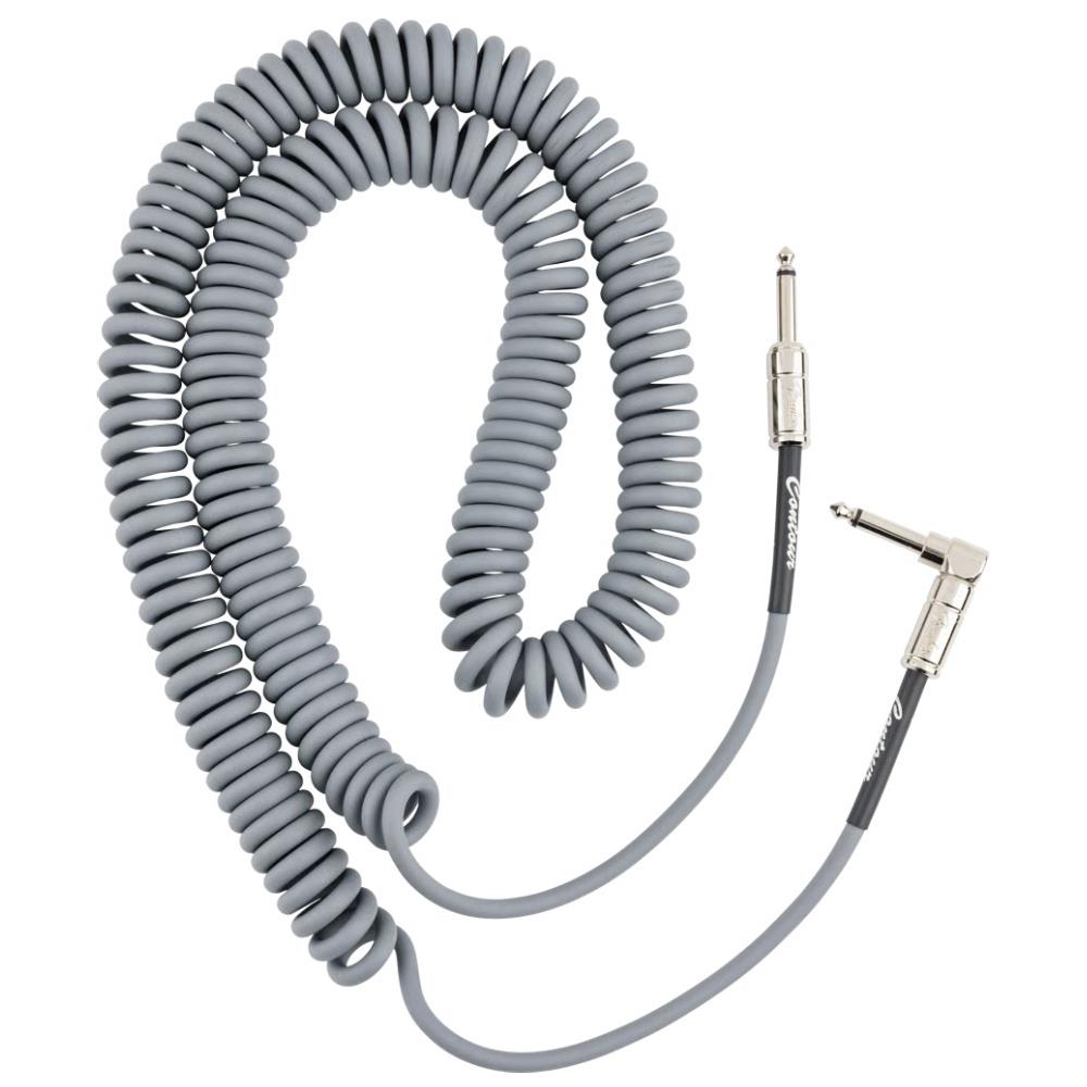 Fender Contour Serisi Coil 9m Inca Silver Spiral Enstrüman Kablosu 2