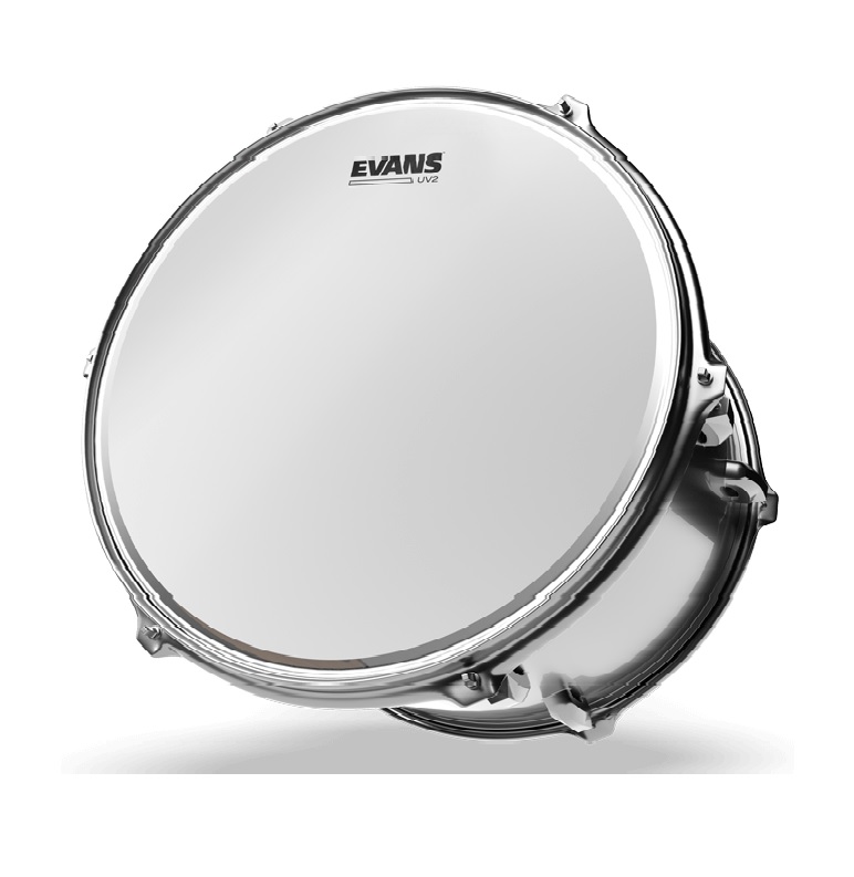 EVANS B18UV2 18" DERİ TOM VE TRAMPET KUMLU BEYAZ ÇİFT KAT 3