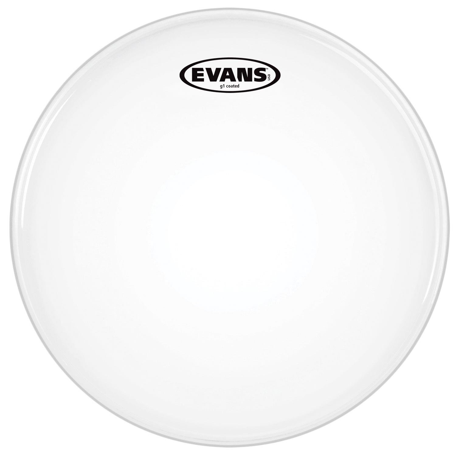 EVANS BD16G1CW 16" DERİ KİCK KUMLU BEYAZ TEK KAT (10 MİL) 3