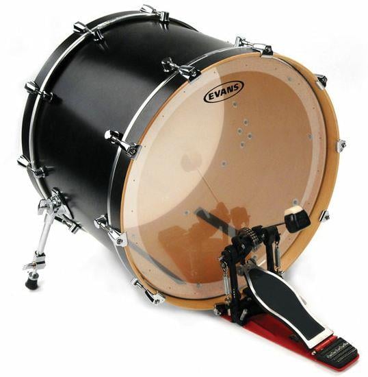 EVANS BD20GB2 20" DERİ KİCK CLEAR RİNGLİ-DELİKLİ ÇİFT KAT (16 MİL) 4