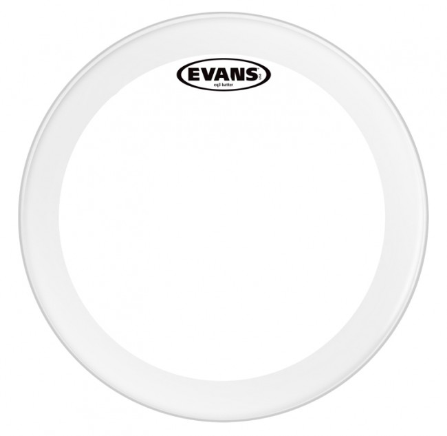 EVANS BD20GB3C 20" DERİ FROSTED KİCK KUMLU RİNGLİ ÇİFT KAT (13 MİL) 1