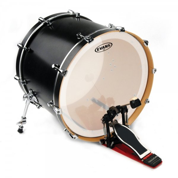 EVANS BD20GB3C 20" DERİ FROSTED KİCK KUMLU RİNGLİ ÇİFT KAT (13 MİL) 2
