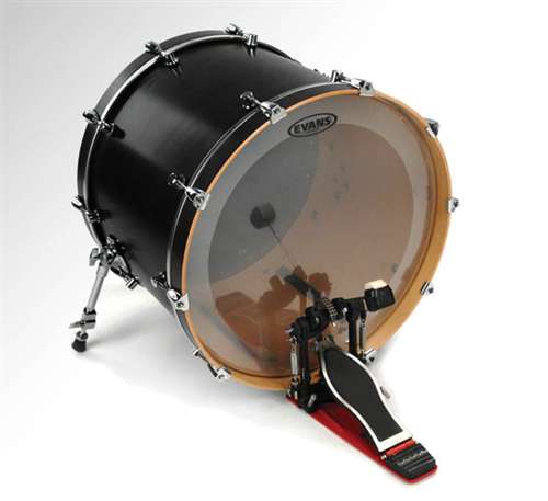 EVANS BD20GB4 20" DERİ KİCK CLEAR RİNGLİ TEK KAT (10 MİL) 2