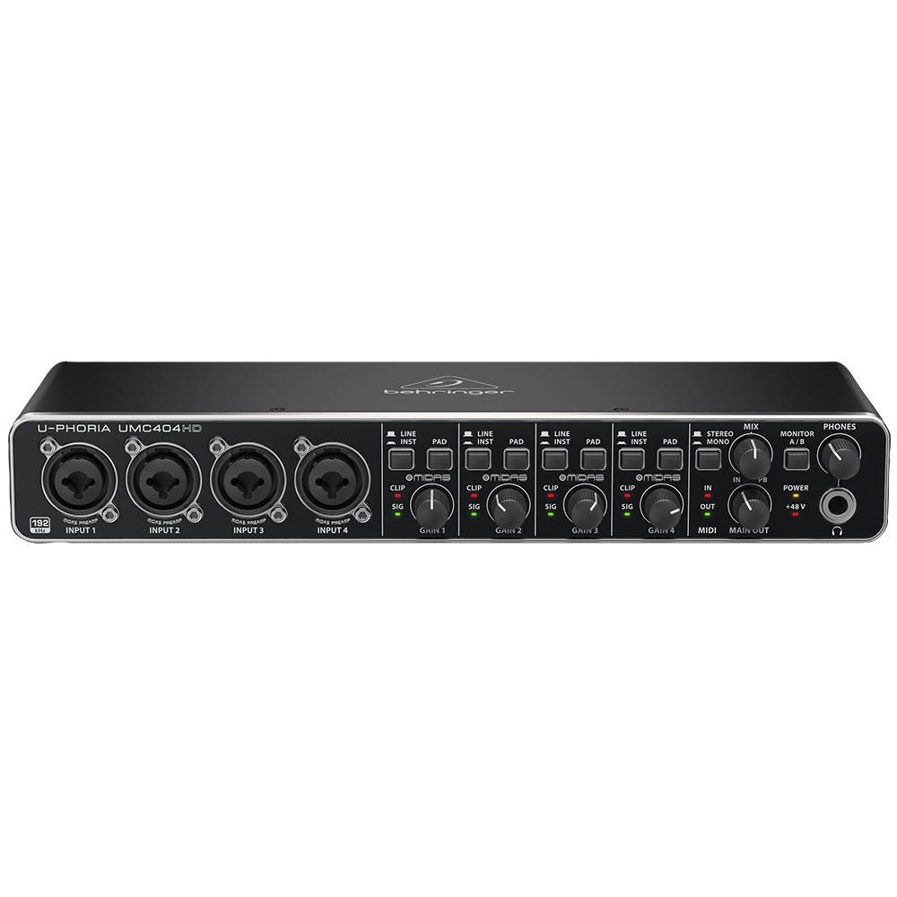 BEHRINGER U-PHORIA UMC404HD USB Ses Kartı 1