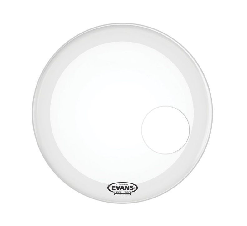 EVANS BD22RGCW 22" DERİ RESONANT CTD BEYAZ 3