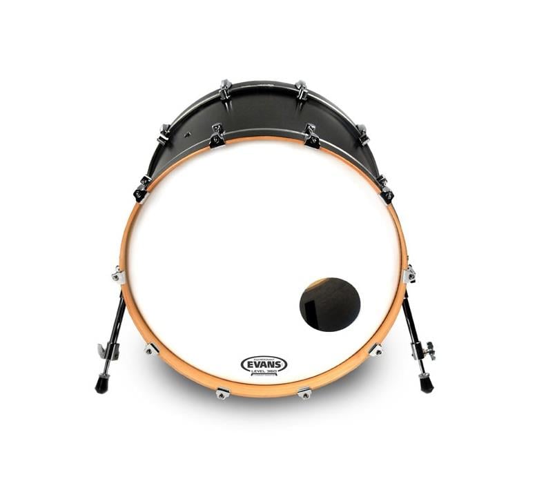 EVANS BD22RGCW 22" DERİ RESONANT CTD BEYAZ 5