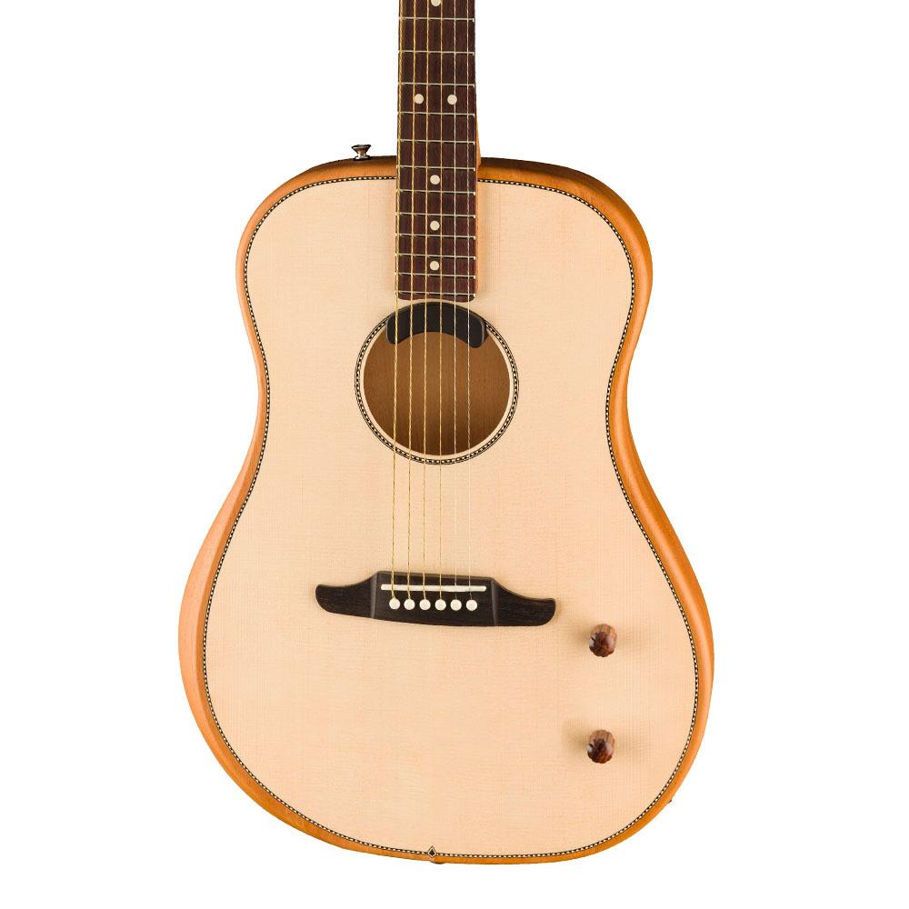 Fender Highway Serisi Dreadnought Gülağacı Klavye Natural Elektro Akustik Gitar 3