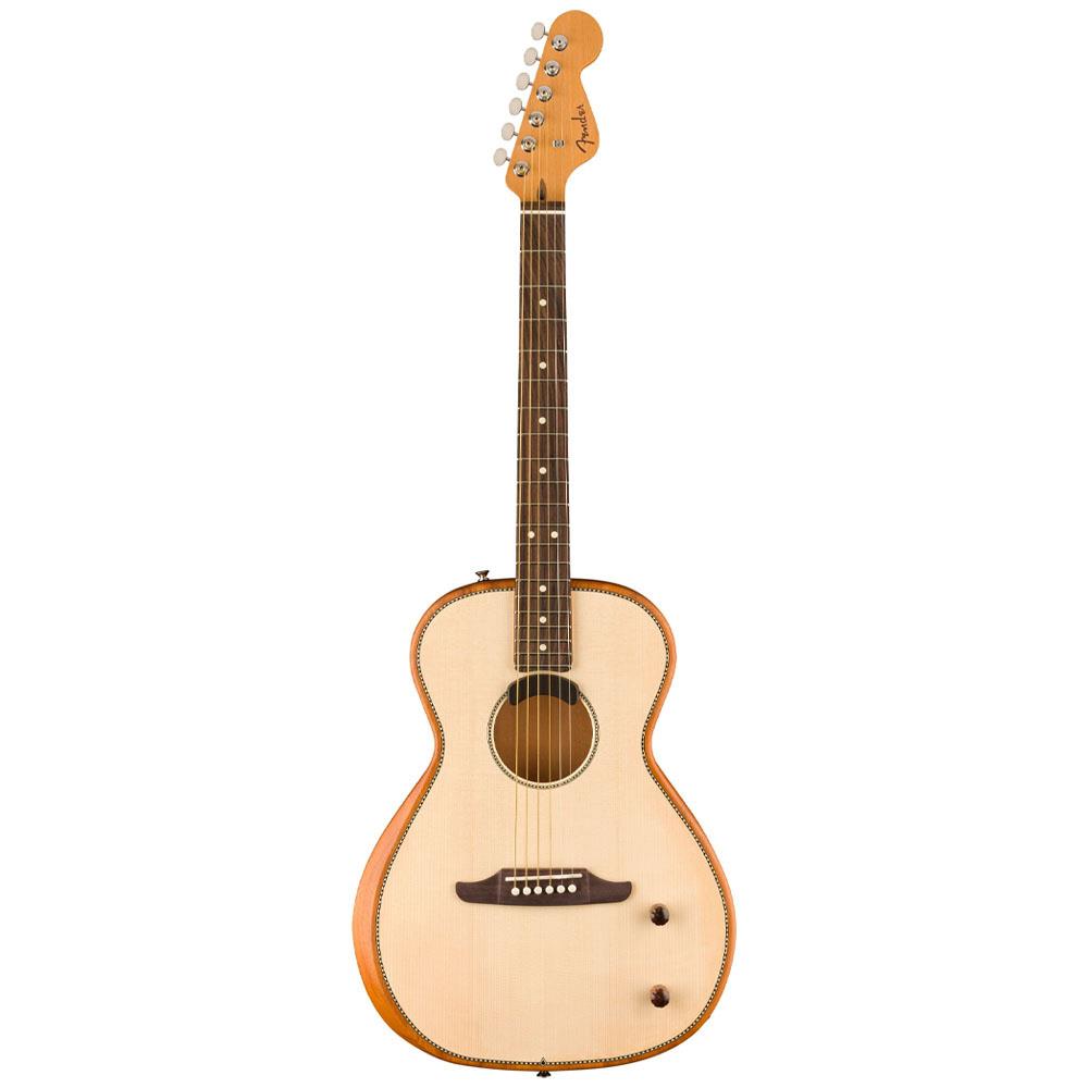 Fender Highway Serisi Parlor Gülağacı Klavye Natural Elektro Akustik Gitar 1