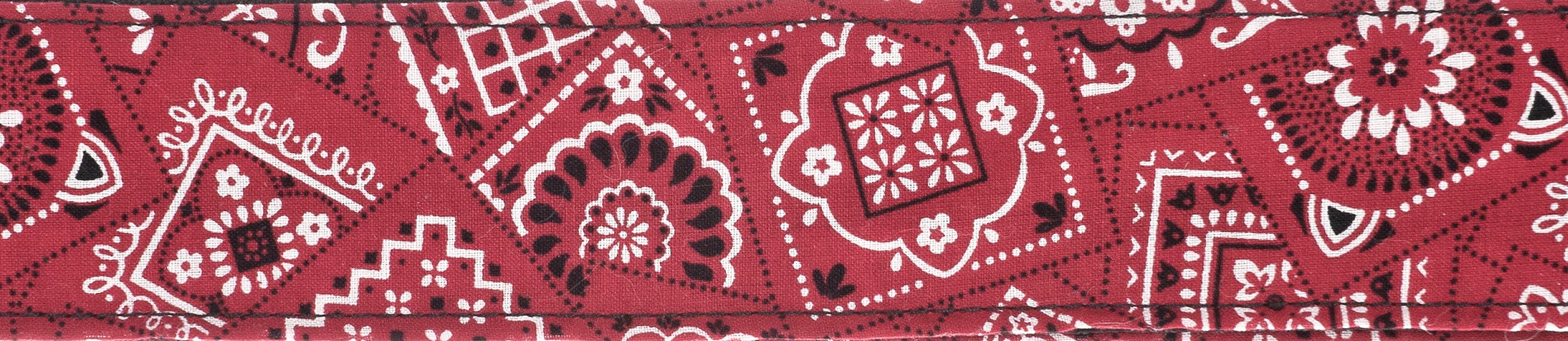 PLANETWAVES 50G02 GİTAR ASKISI, 50MM, KIRMIZI BANDANA 3