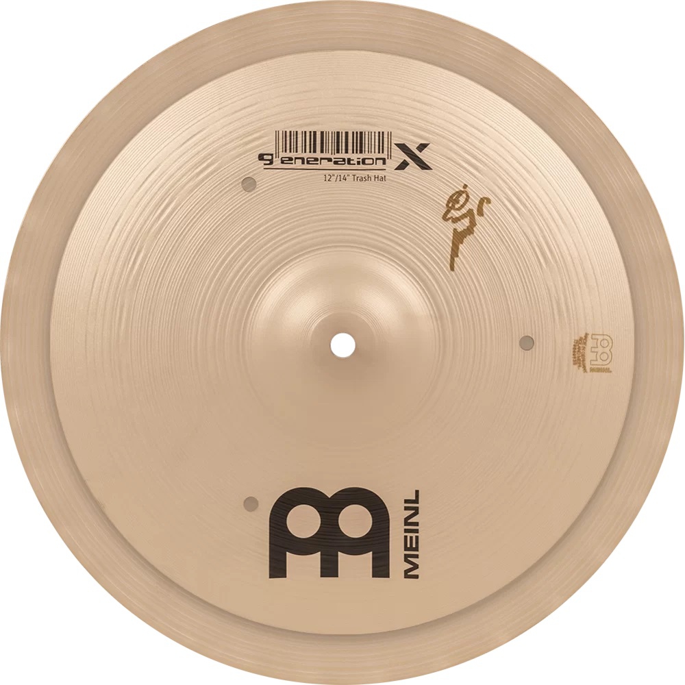 Meinl 12"/14" Generation-X Benny Greb Signature Trash Hat Zil 1