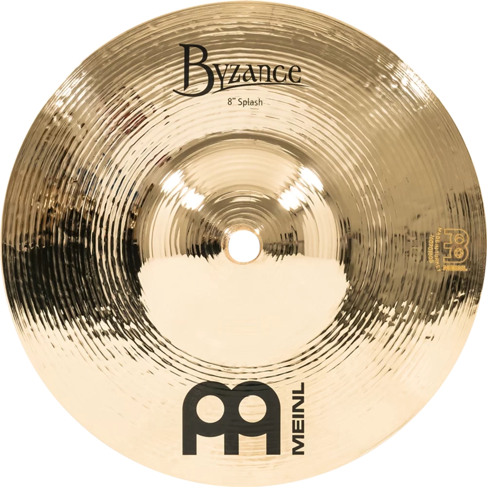Meinl 8" Byzance Brilliant Splash Zil 1