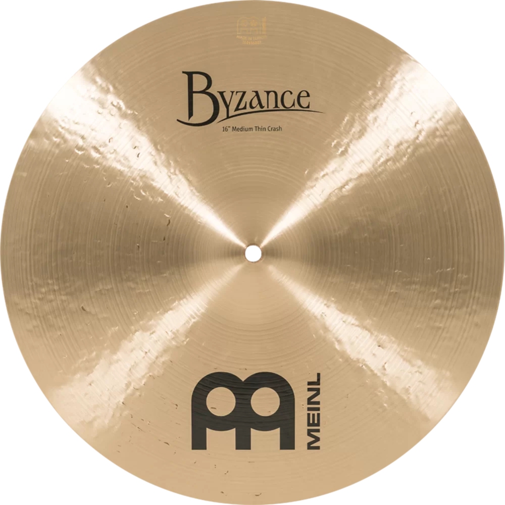 Meinl 16" Byzance Traditional Medium Thin Crash Zil 1