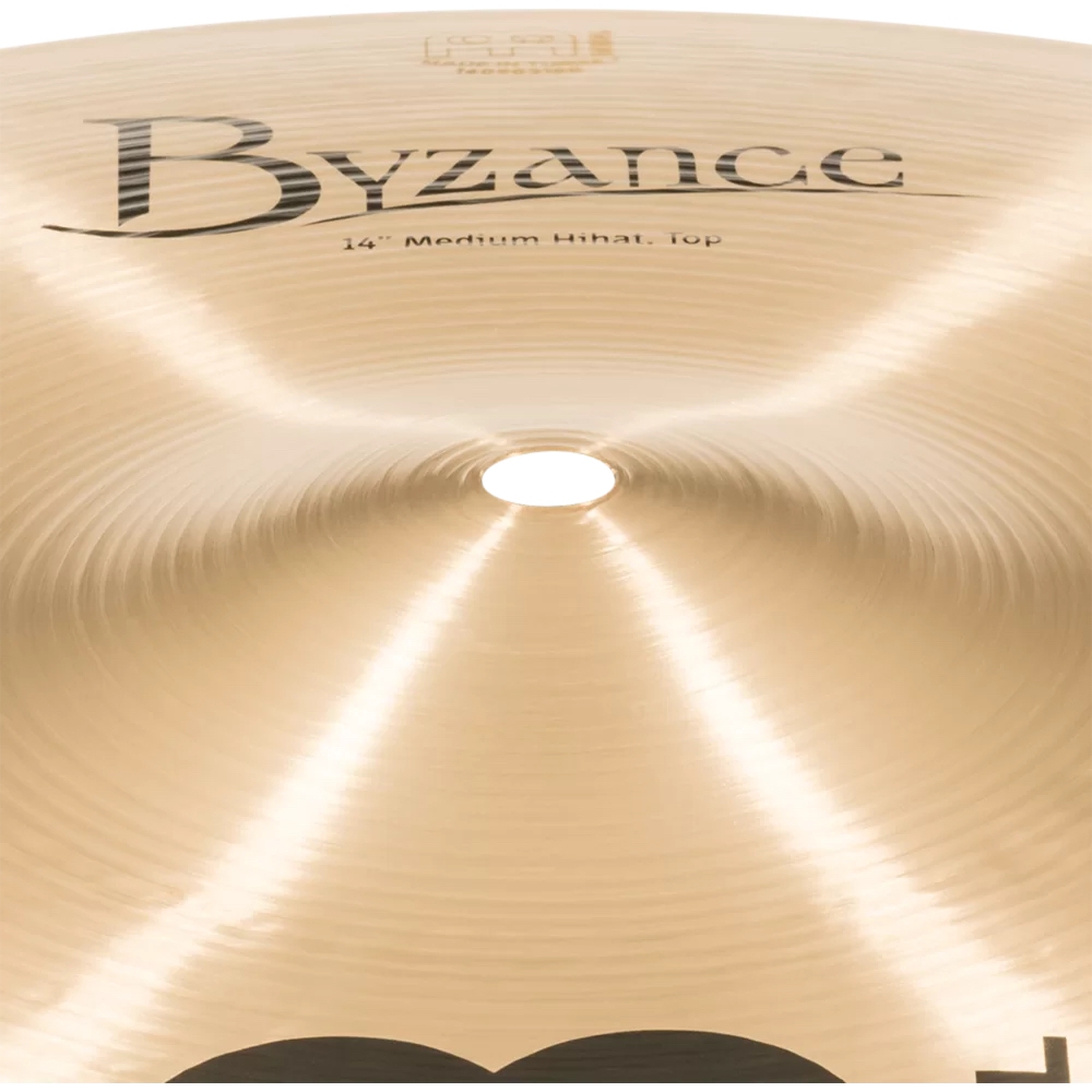 Meinl 14" Byzance Traditional Medium Hihat Zil (Çift) 4