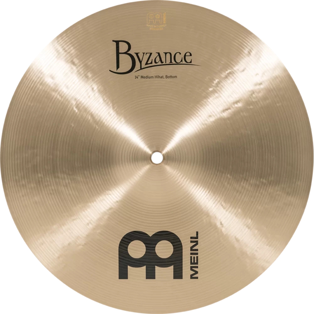 Meinl 14" Byzance Traditional Medium Hihat Zil (Çift) 8