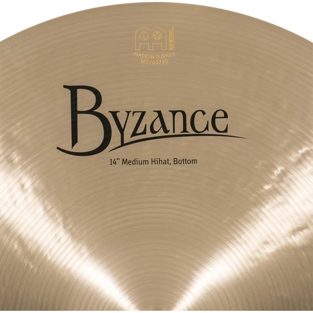 Meinl 14" Byzance Traditional Medium Hihat Zil (Çift) 10