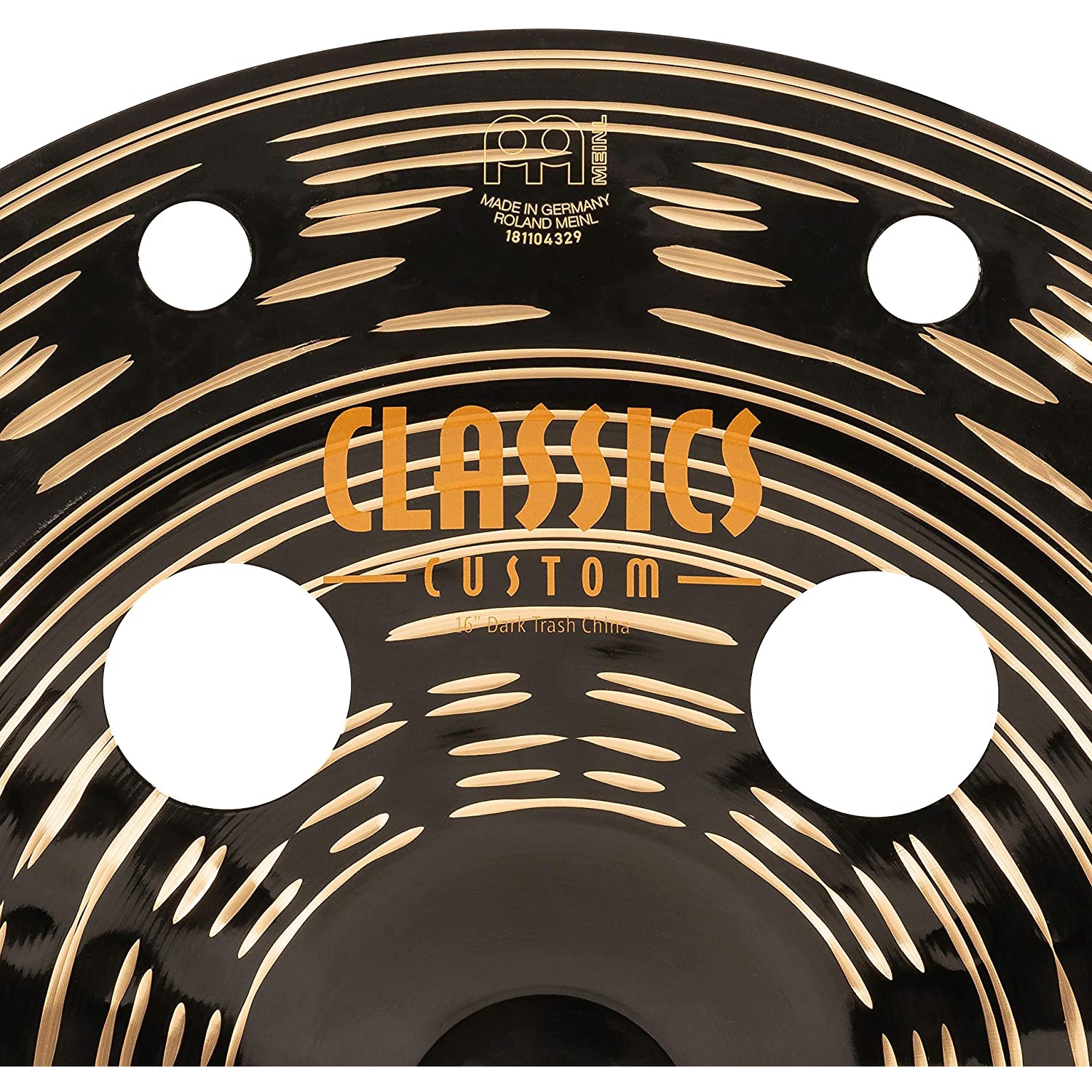 Meinl 16'' Classics Custom Trash China Zil (Thin) 3