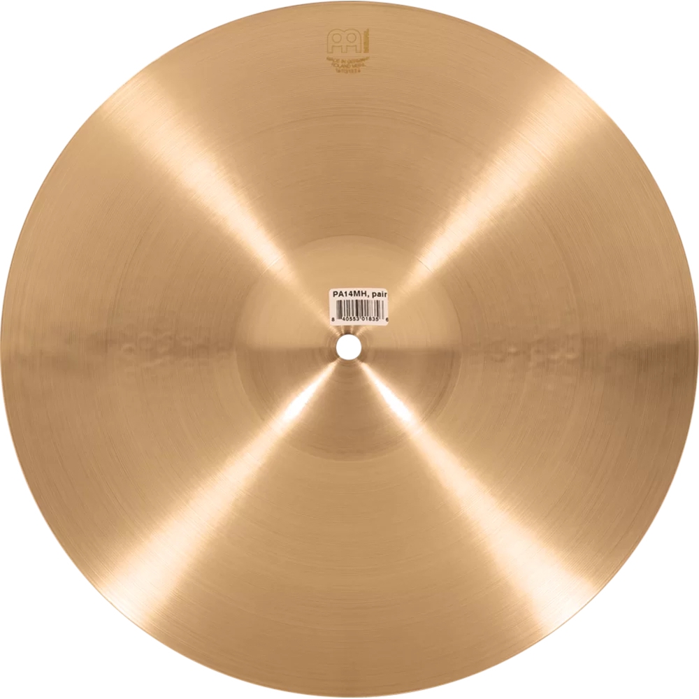 Meinl Pure Alloy Medium 14'' Hi Hat (Çift) 9