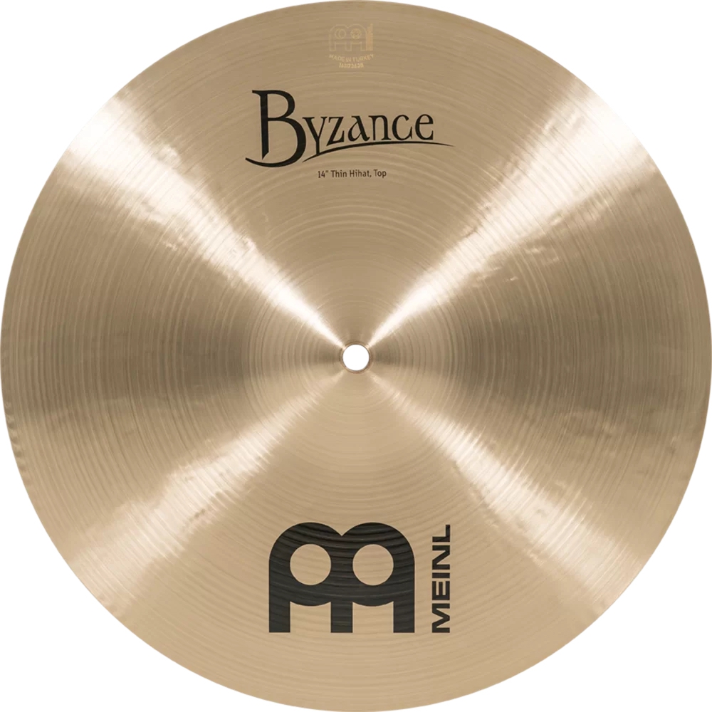 Meinl B14TH Byzance 14" Traditional Thin Hihat Zil (Çift) 5