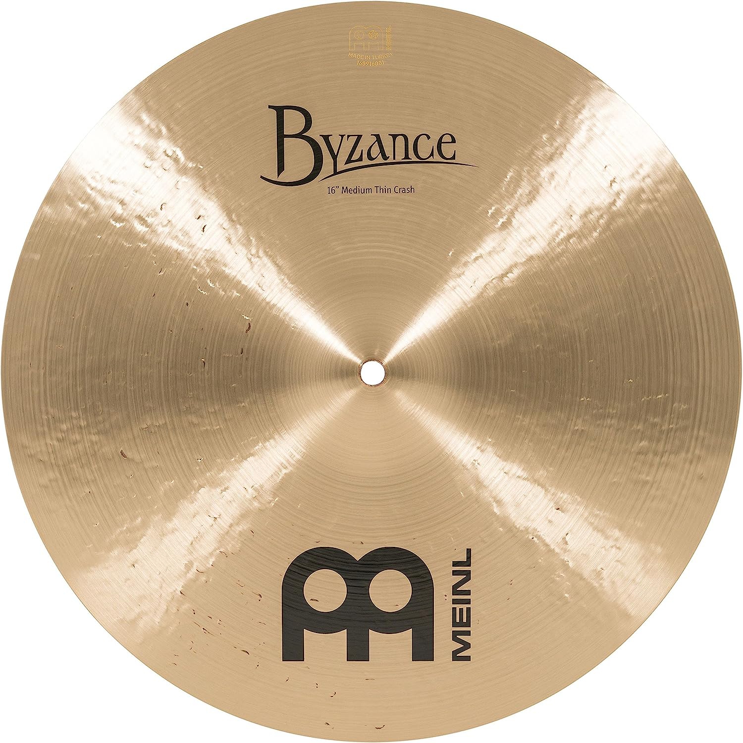 Meinl 16" Byzance Traditional Medium Thin Crash Zil 1