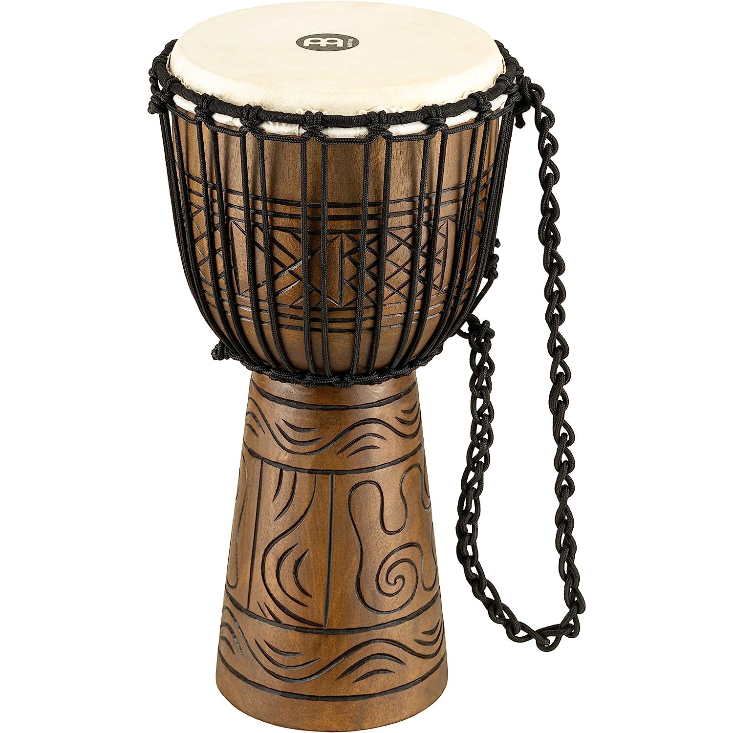 Meinl HDJ17-M Artifact Series 10" Djembe  (Wood Brown) 2