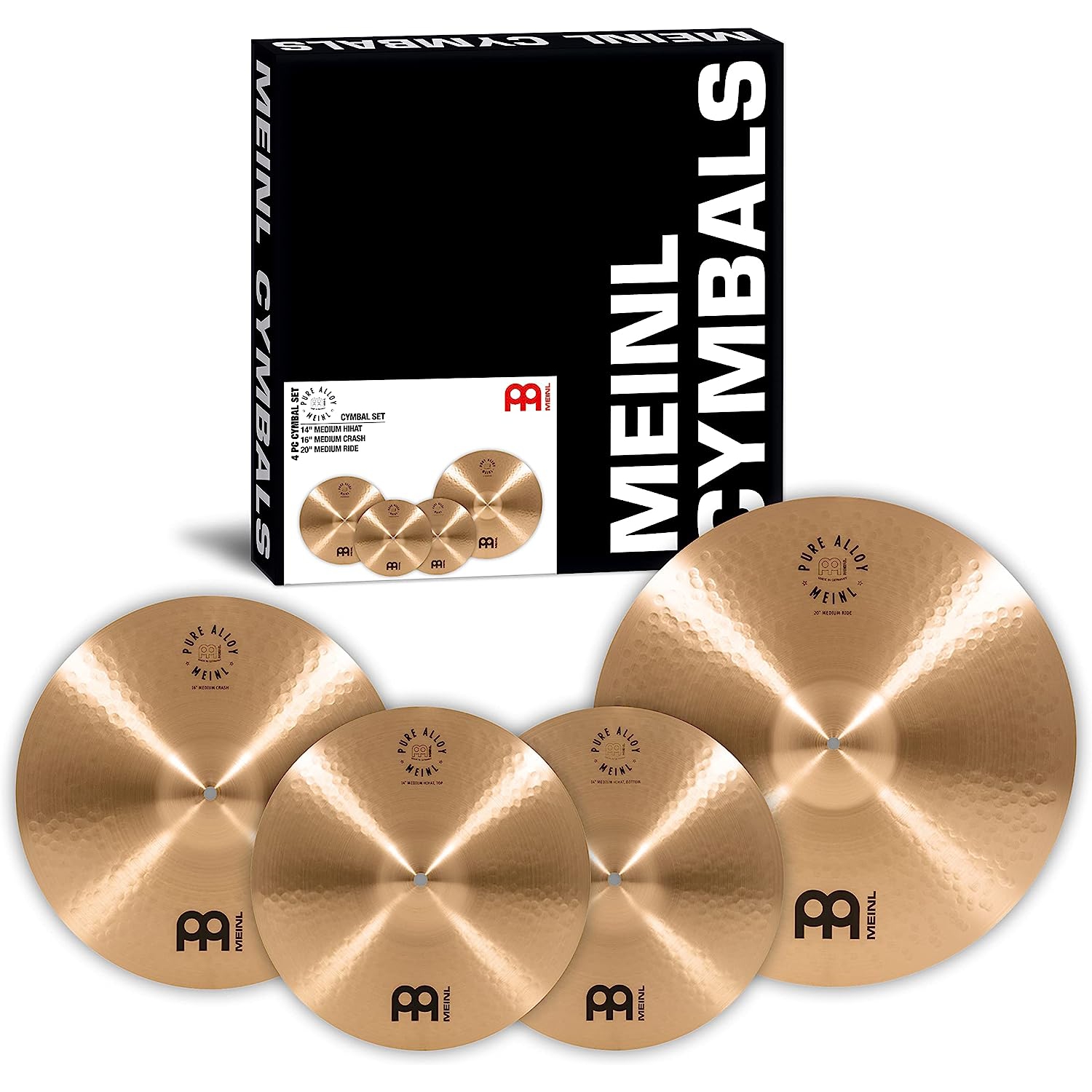 Meinl 14"-16"-20" Pure Alloy Zil Seti 1