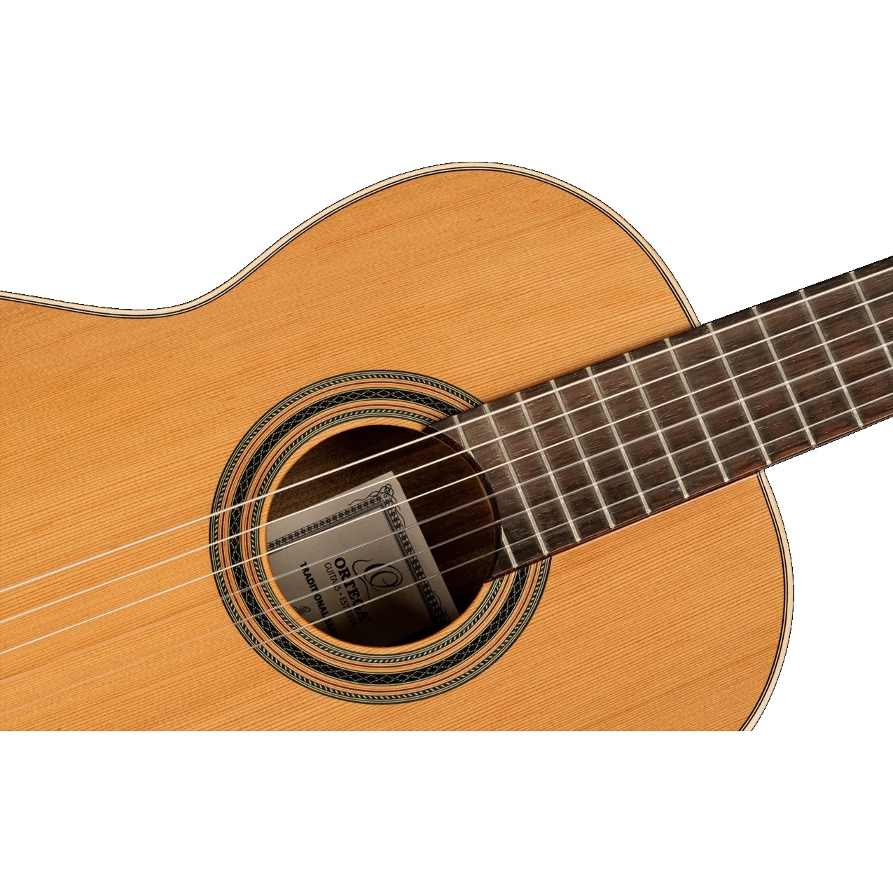 Ortega R20GWN Traditional Series Klasik Gitar (Natural) 4