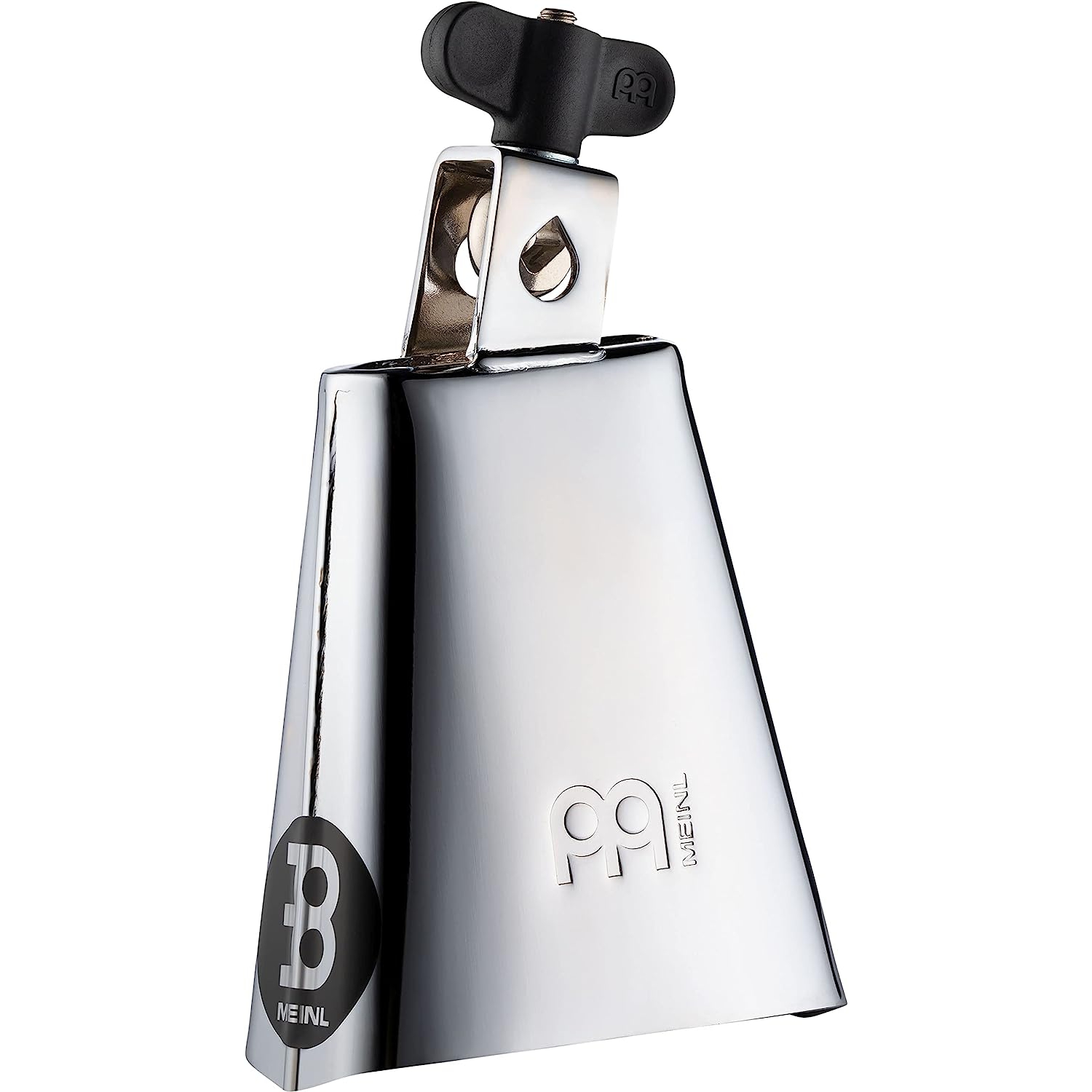 Meinl STB45L-CH Realplayer Steelbell 4,5" Cowbell (Krom) 1