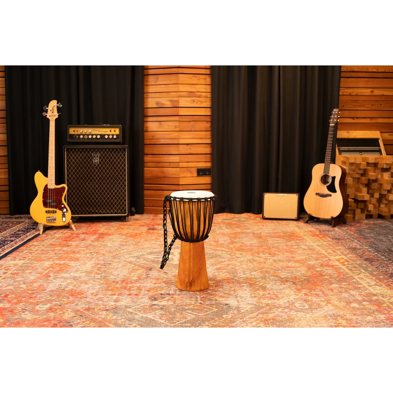 Meinl HDJ4-M Nile Series 10" Djembe (Light Brown) 10