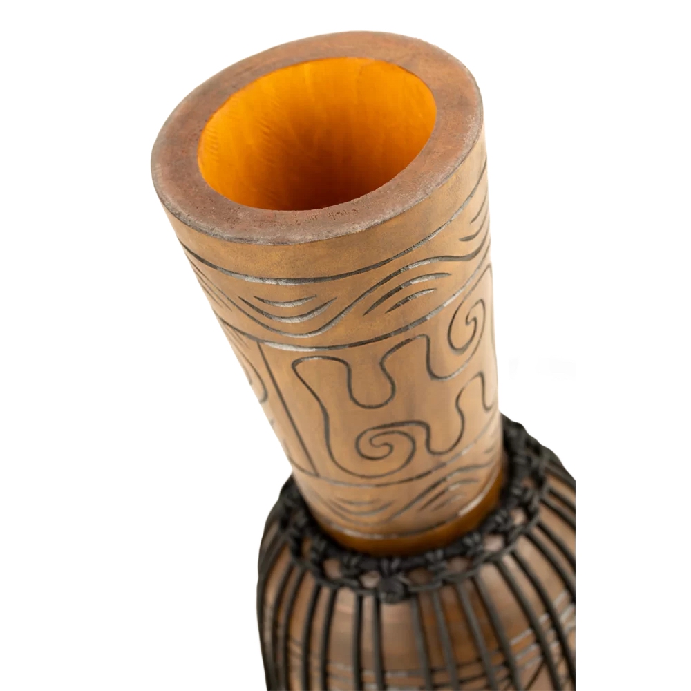 Meinl HDJ17-M Artifact Series 10" Djembe  (Wood Brown) 5