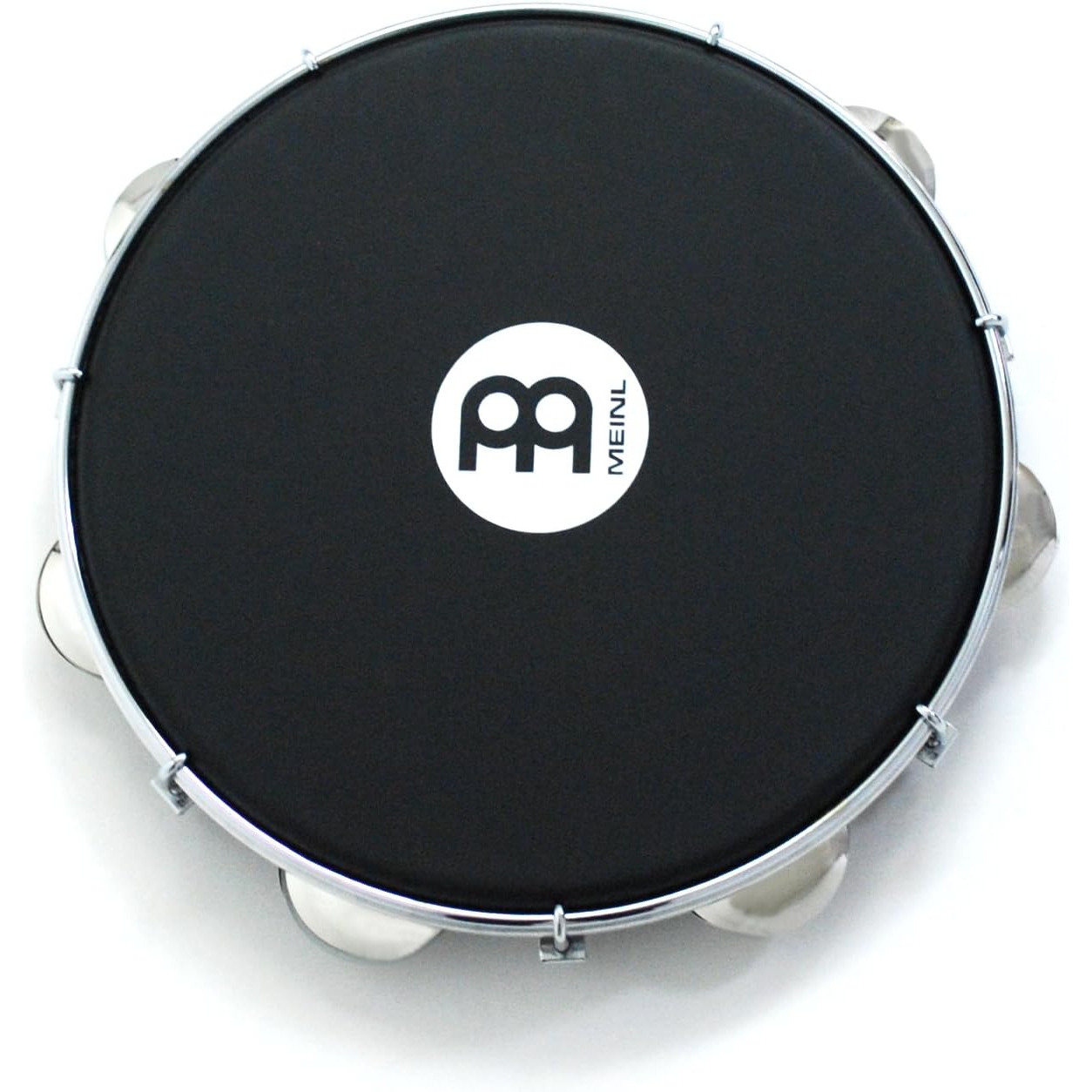Meinl PA10ABS-BK-NH Pandeiro Napa Head 10'' Tamburin (Siyah) 2