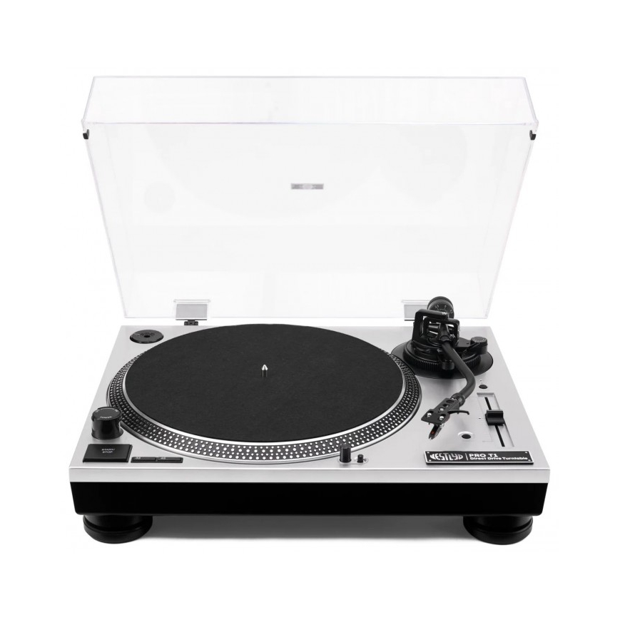 Vestlyd Pro T1 Turntable - Ortofon OM Pro S İğne ile - Gümüş 1