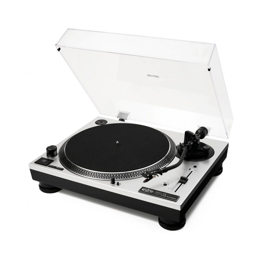 Vestlyd Pro T1 Turntable - Ortofon OM Pro S İğne ile - Gümüş 2