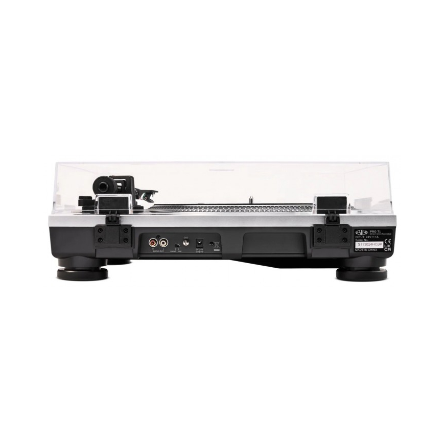 Vestlyd Pro T1 Turntable - Ortofon OM Pro S İğne ile - Gümüş 5