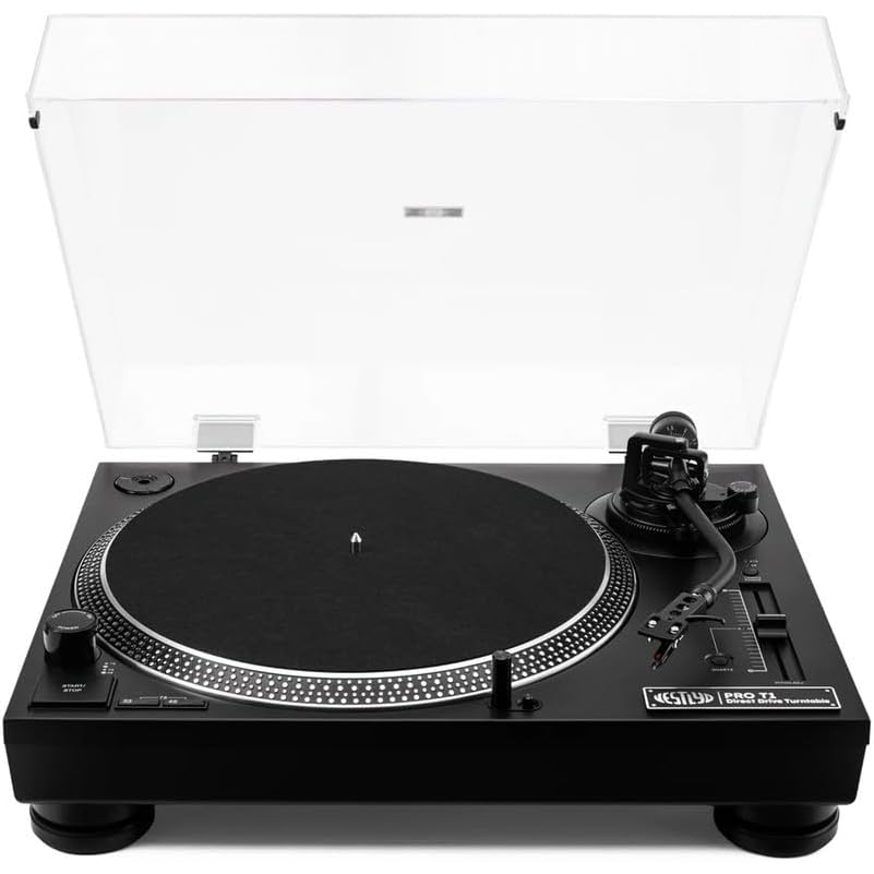 Vestlyd Pro T1 Turntable - Ortofon OM Pro S İğne ile - Siyah 1