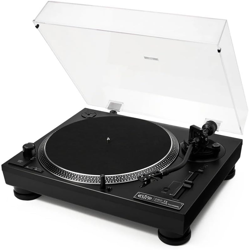 Vestlyd Pro T1 Turntable - Ortofon OM Pro S İğne ile - Siyah 3