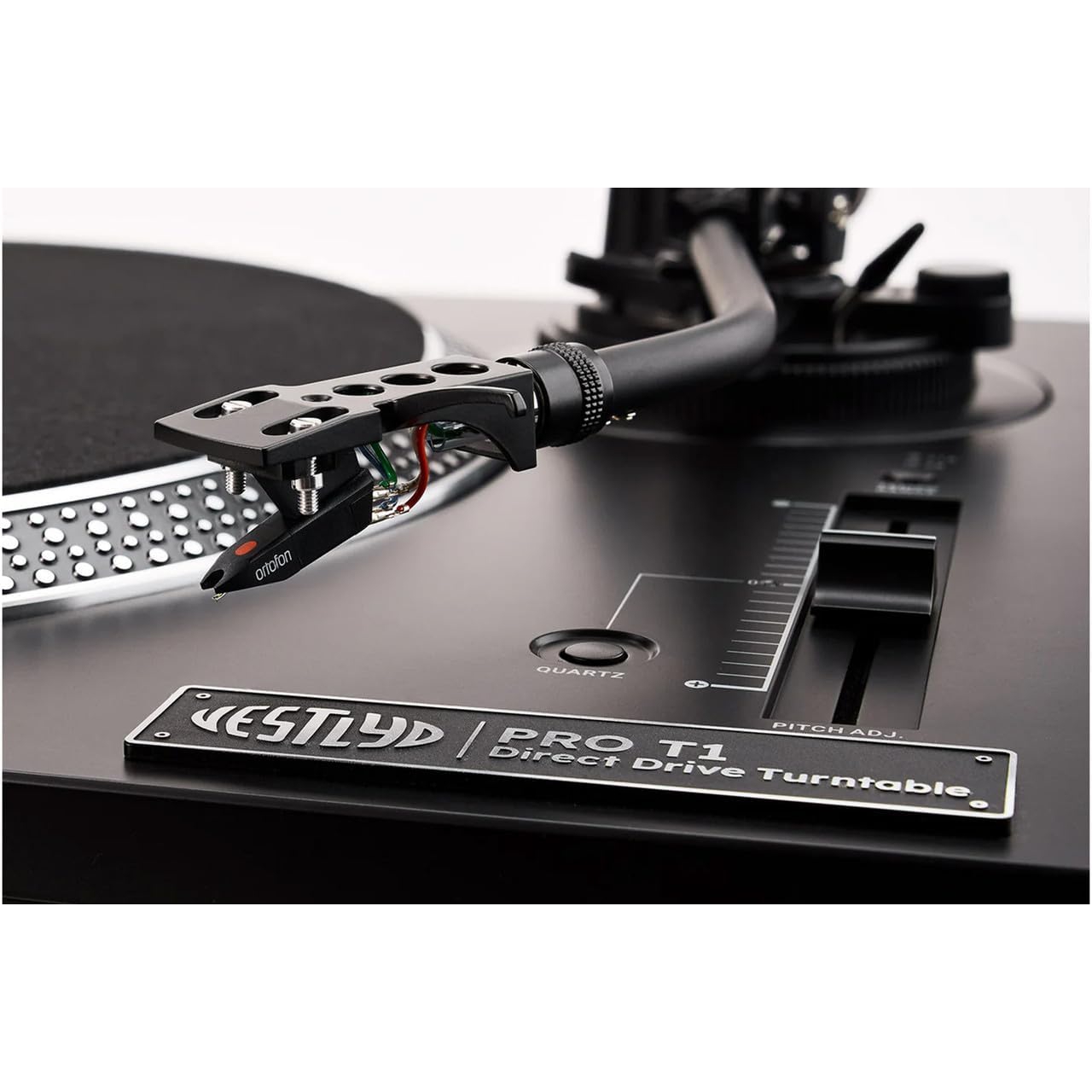 Vestlyd Pro T1 Turntable - Ortofon OM Pro S İğne ile - Siyah 4