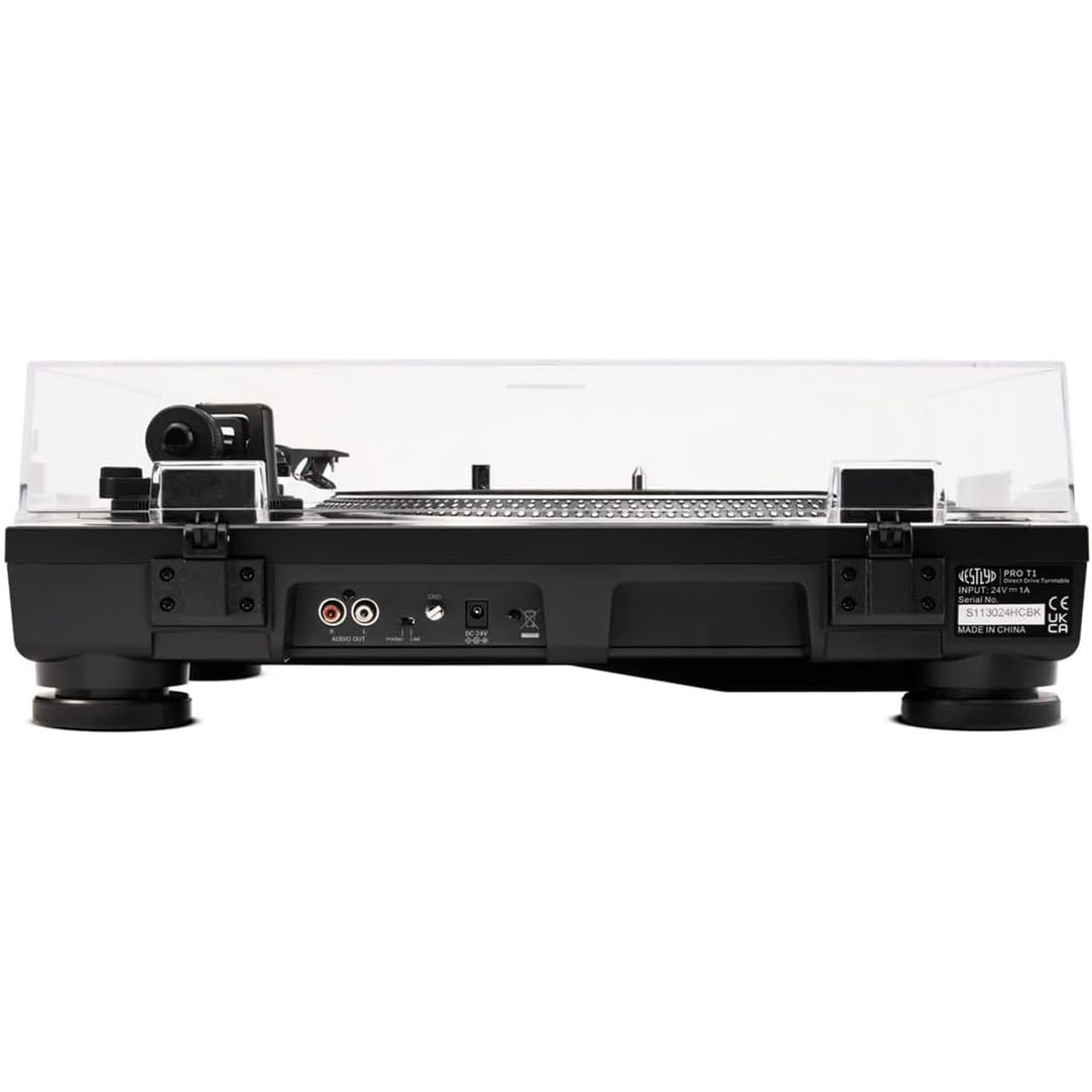 Vestlyd Pro T1 Turntable - Ortofon OM Pro S İğne ile - Siyah 9