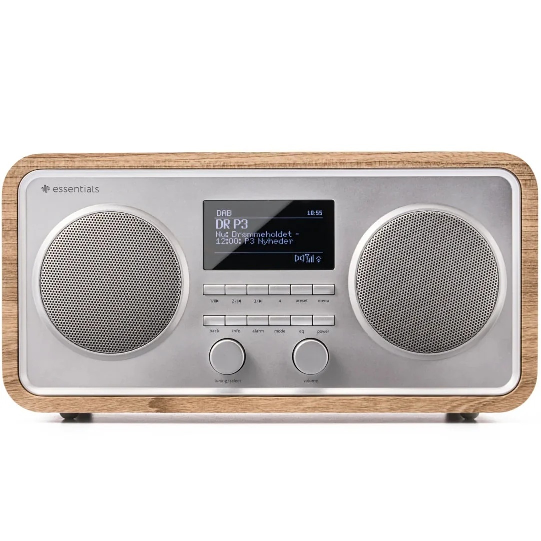 Essentials Radio 3 Stereo Bluetooth ve Internet Radyosu (Ash) 1