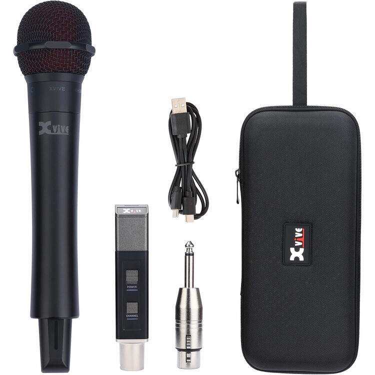 Xvive Audio M5 Kablosuz El Mikrofonu Sistemi (5.8 GHz) 1