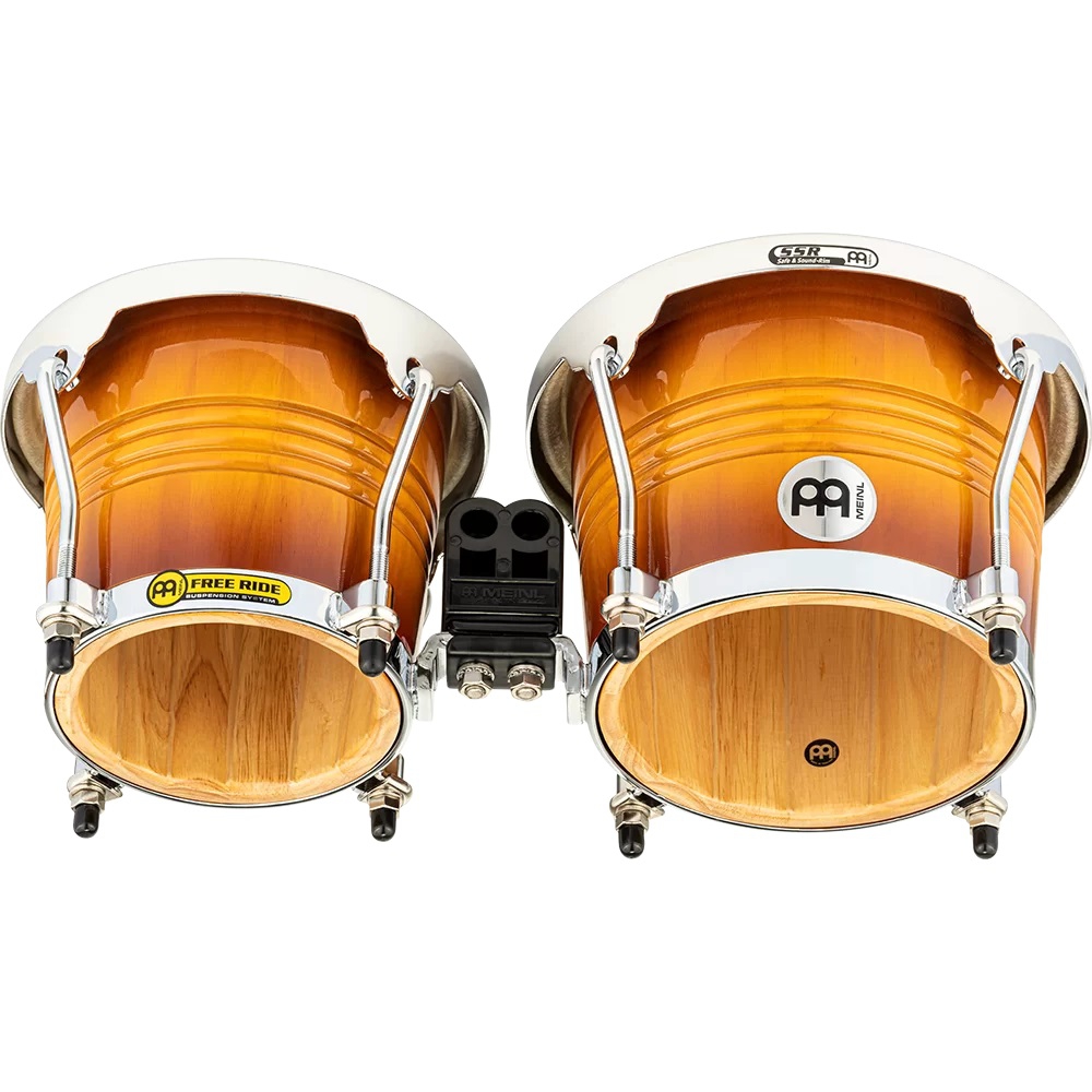 Meinl FWB200GAB 6 3/4"+ 8" Bongoset (Gold Amber, Sunburst Free Ride) 4
