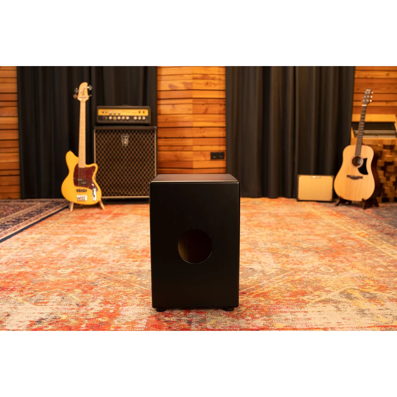 Meinl MCAJ100BK-PBF Frontplate Cajon (Pacific Blue Fade) 6